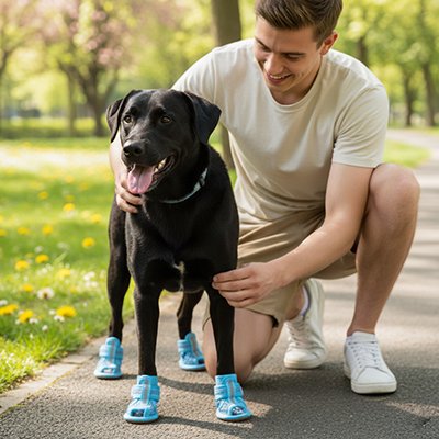 Chaussure chien pour exterieur