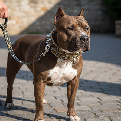 collier chien balade