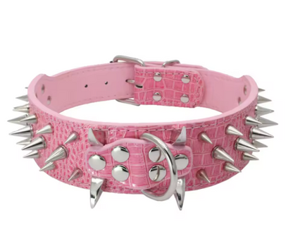Collier chien cuir | Velvet Rebel