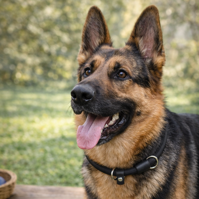 collier chien noir ajustable promenade noir