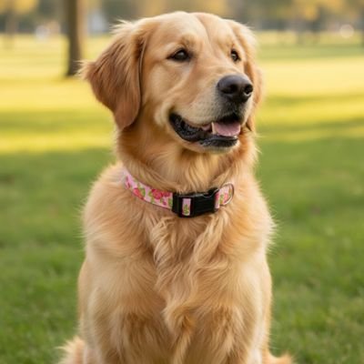Collier Chien promenade