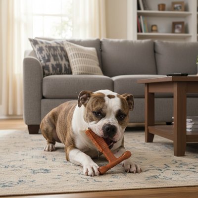 Jouet indestructible pour Chien batonnet machouiller