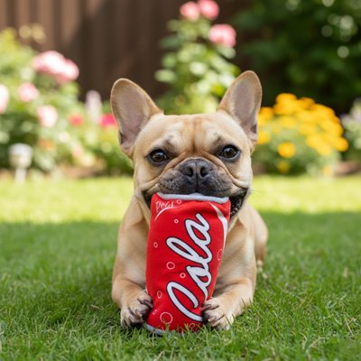 Jouet pour chien​ peluche cola
