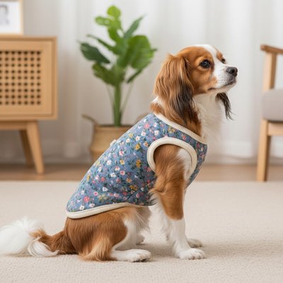 Manteau pour Chien chaud bleu