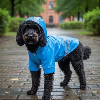Manteau pour Chien impermeable bleu