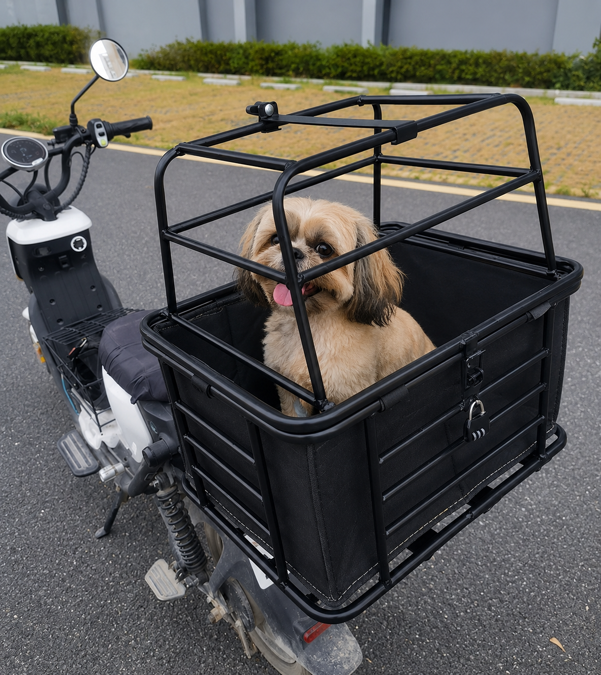 panier velo chien grande taille