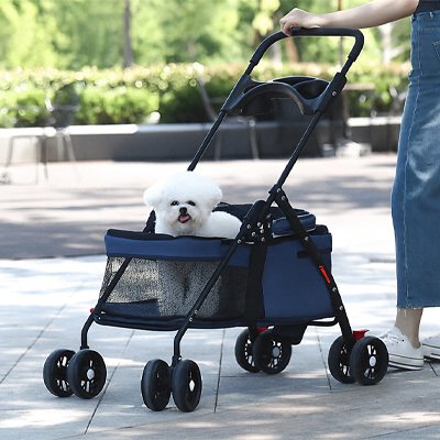 Poussette pour Chien balade confortable
