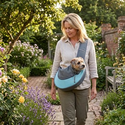 Sac de transport pour Chien bleu